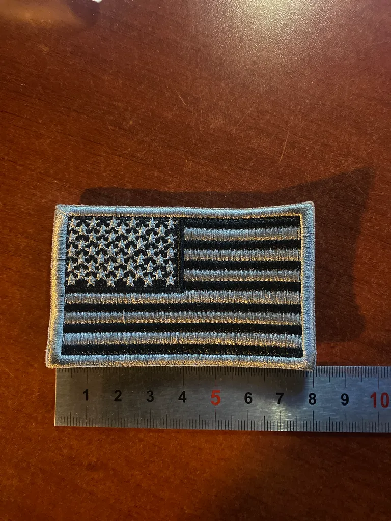 Tactical US Velcro flag. photo 1