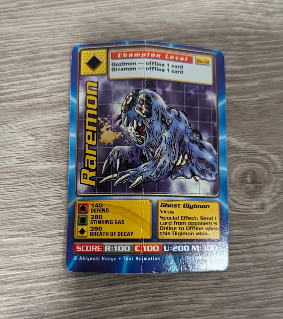 Raremon Digimon Card photo 1