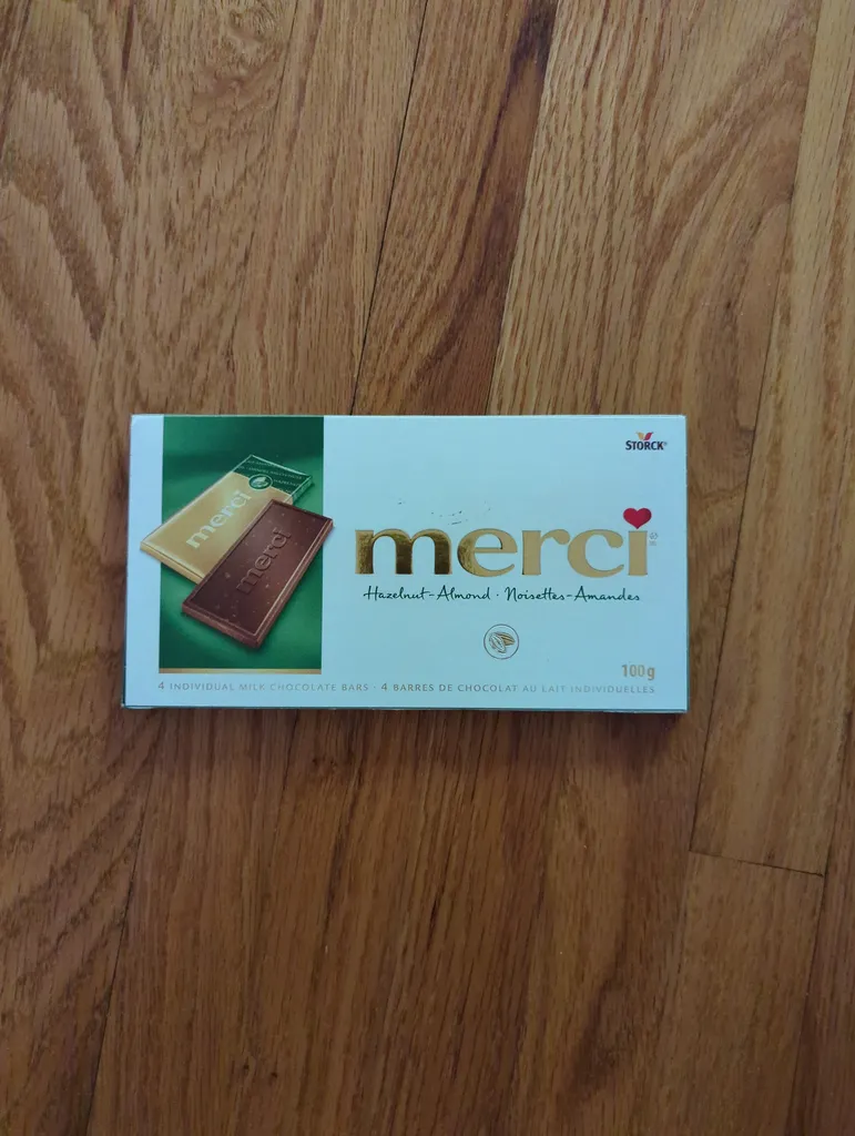 New but Expired Merci Chocolate photo 1