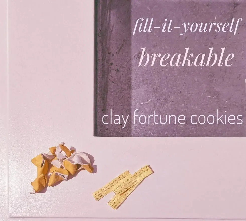 Handmade Breakable Fortune Cookie Gift! photo 1