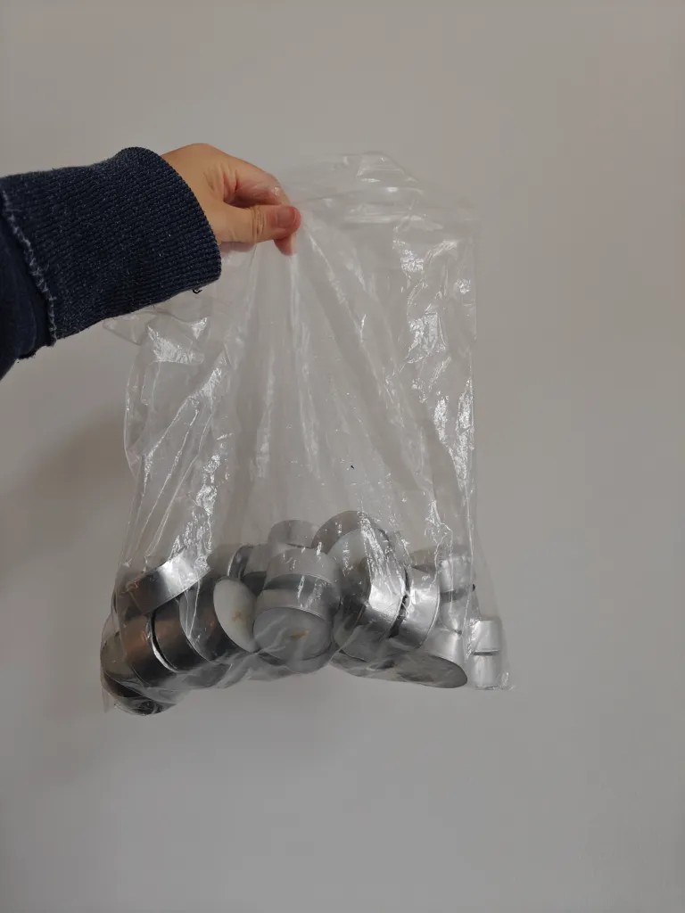 Bag of tea lights  photo 1