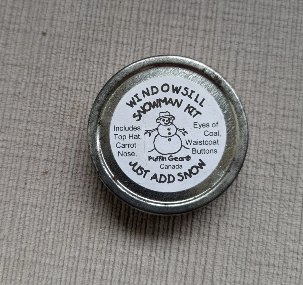 Windowsill Snowman Kit photo 1