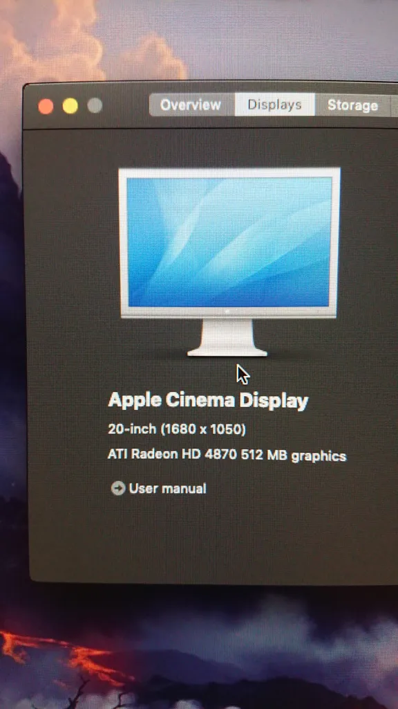 Apple Cinema Display 20" monitor with DVI  photo 1