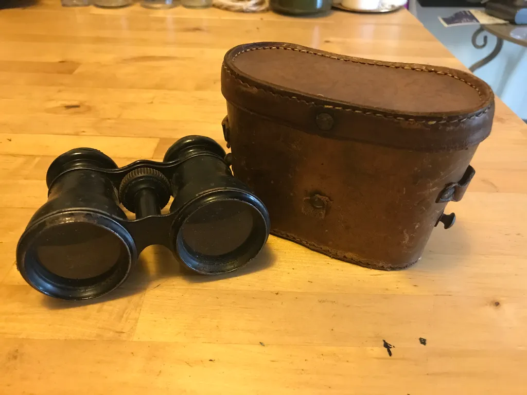 Vintage binoculars  photo 1