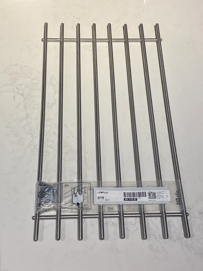 New! Ikea LÄMPLIG stainless steel trivet photo 1