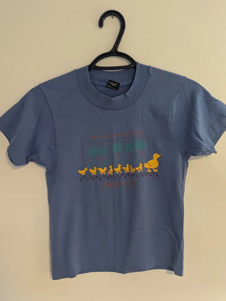 Vintage Boston Ducklings Shirt - Youth Size 10-12 photo 1