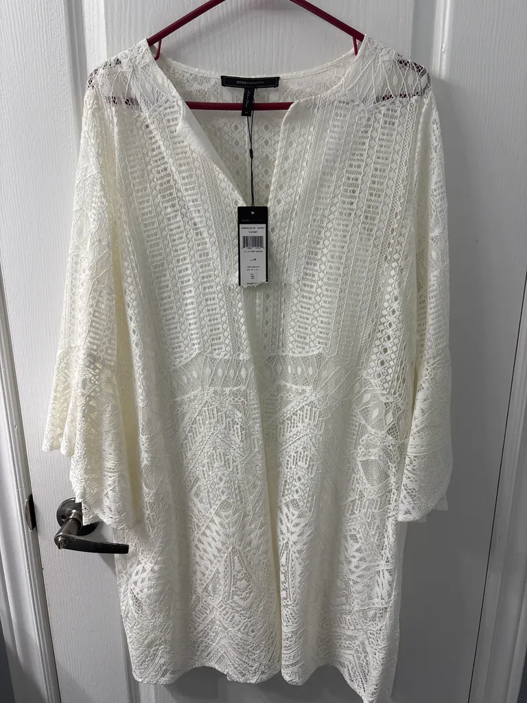 BCBGMAXAZRIA 'Catier' Lace Tunic - Size M photo 1