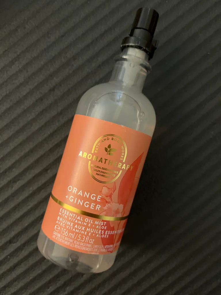 Bath & body works aromatherapy orange ginger essential oil mist photo 1