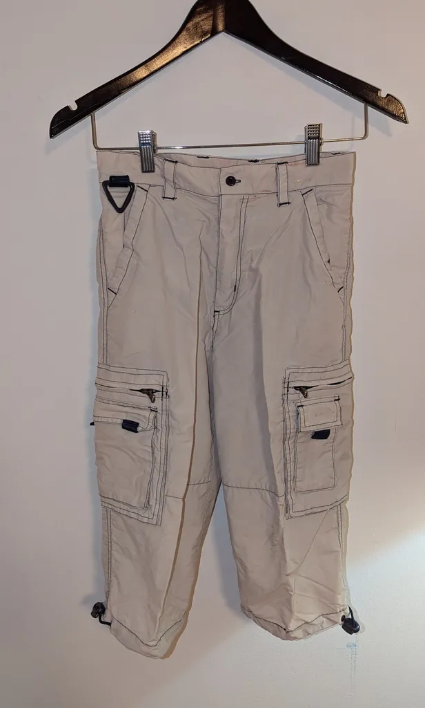 Boy's Size 10 Quiksilver Cargo Shorts photo 1