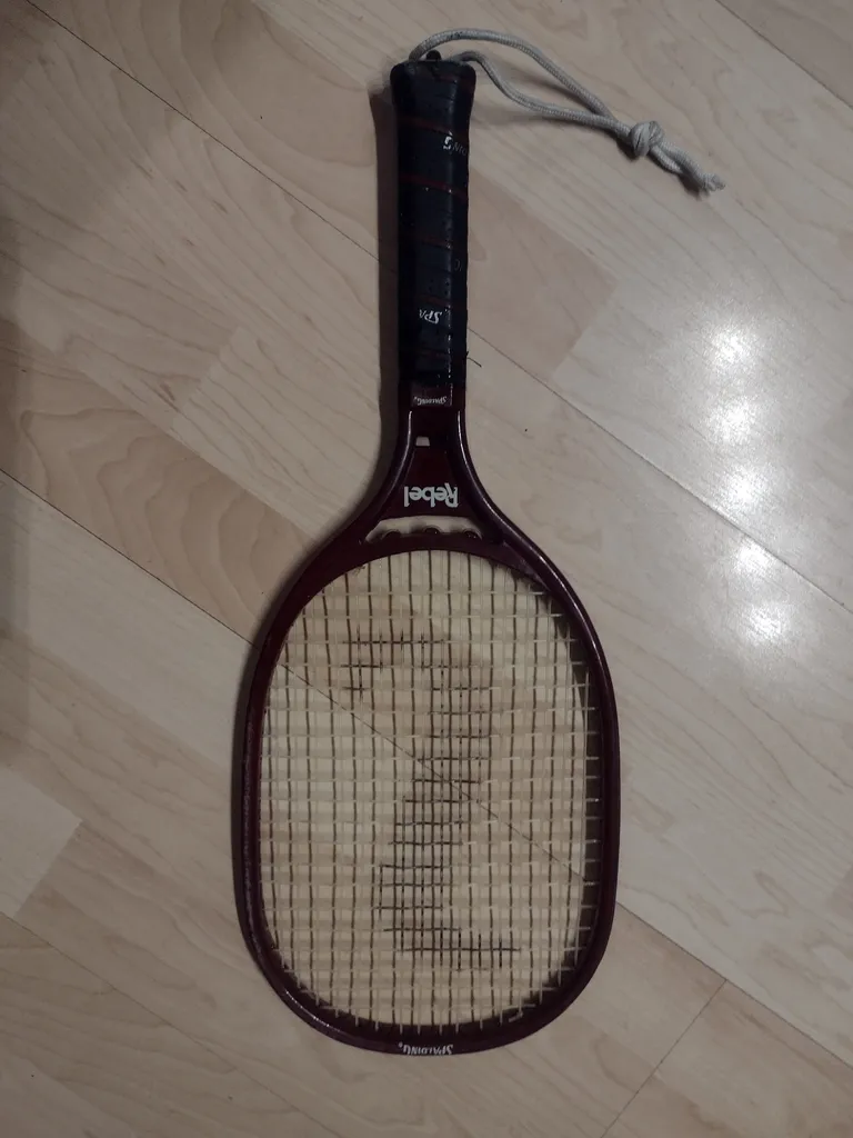 Vintage squash racket photo 1