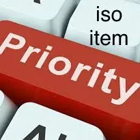 ISO: Priority Items photo 1