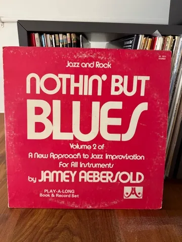 Jamey Aebersold “Nothin' But Blues” vinyl record photo 1