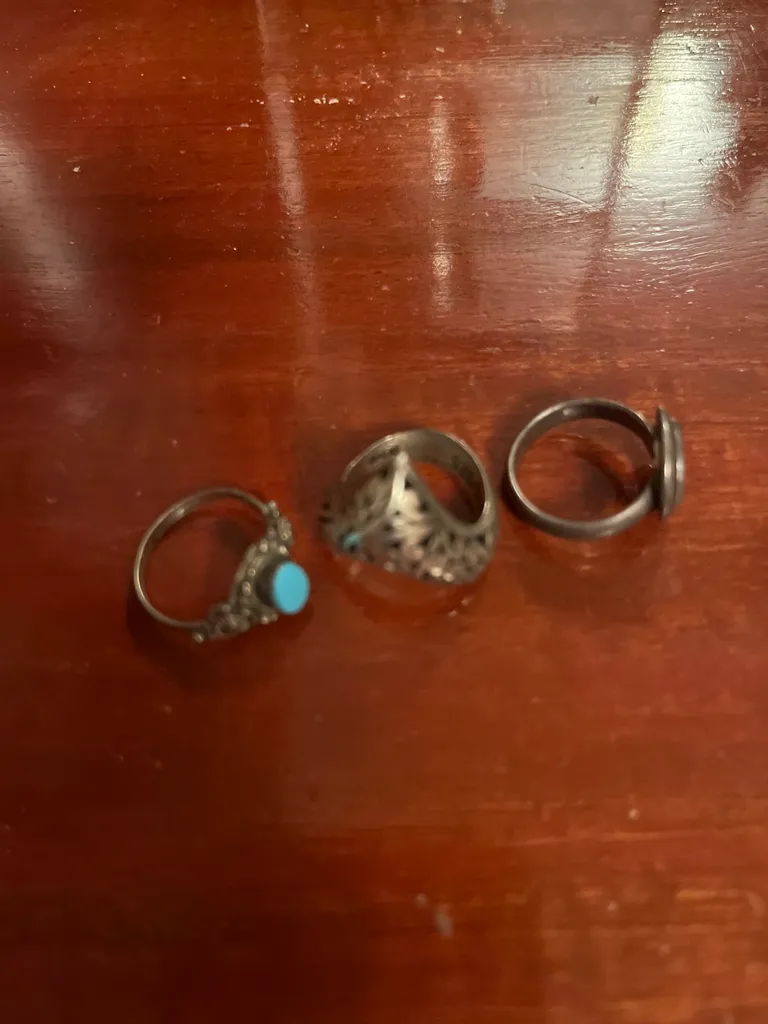 Silver rings photo 1