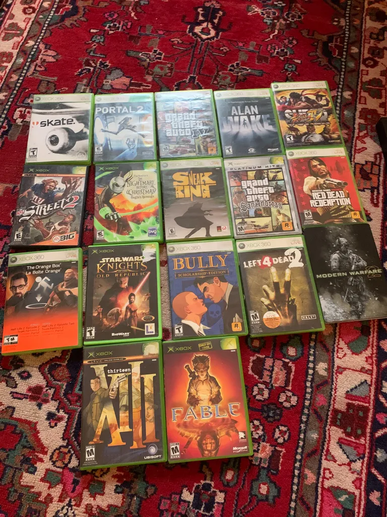 Original Xbox and Xbox 360 collection  photo 1