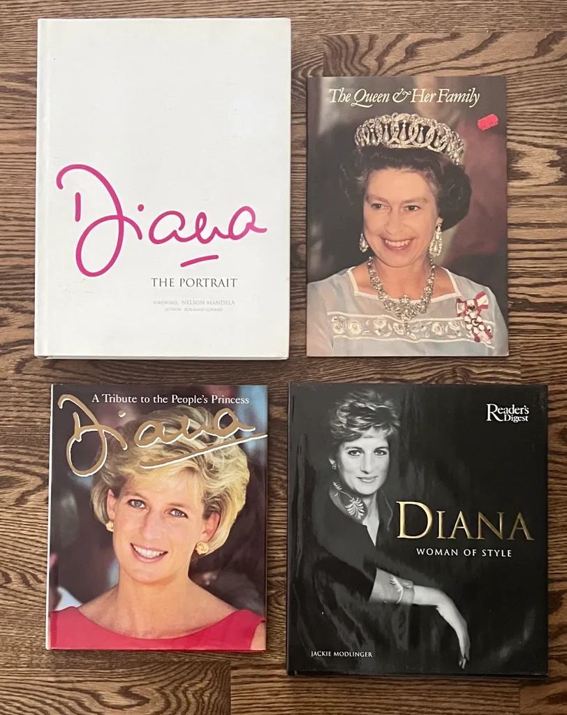 4 Princess Diana and Royal Family Books Brand Nee photo 1