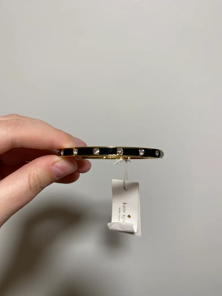 BN Black and Gold Kate Spade Bracelet photo 1