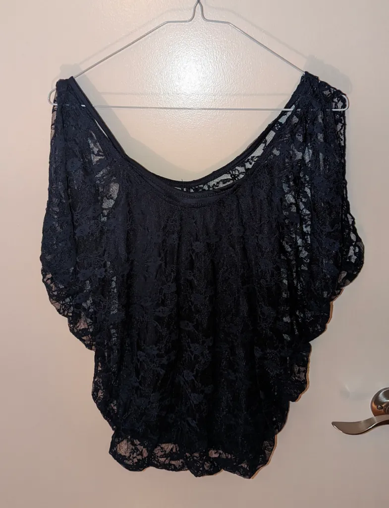 Women's Large Navy Shirt  photo 1