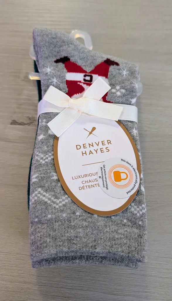 Brand New with Tags Christmas Socks (Two Pairs) photo 1