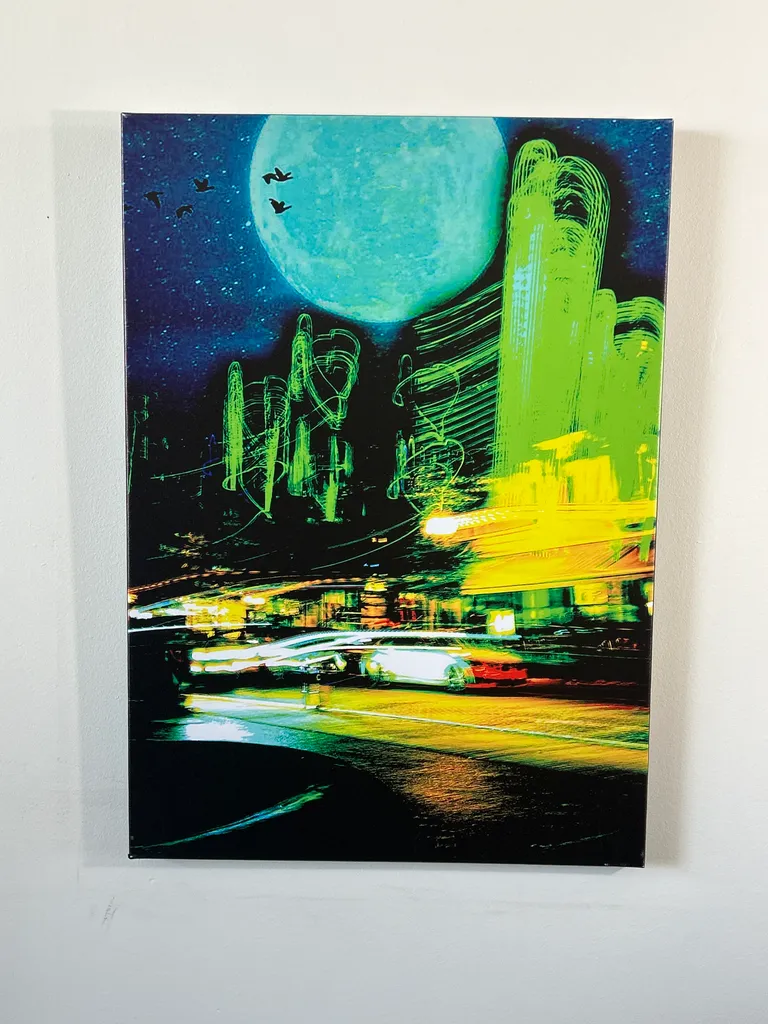 Abstract Photograph of Yorkville on Canvas  photo 1