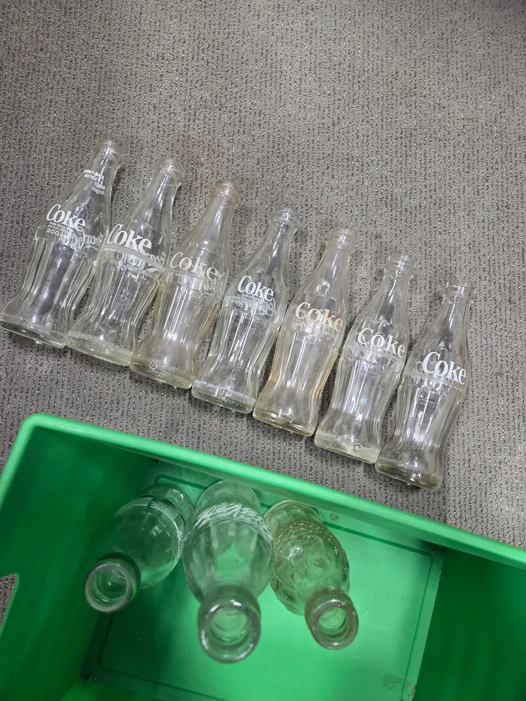 Coke bottles  photo 1