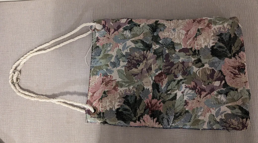 Vintage Tapestry Tote Bag  photo 1