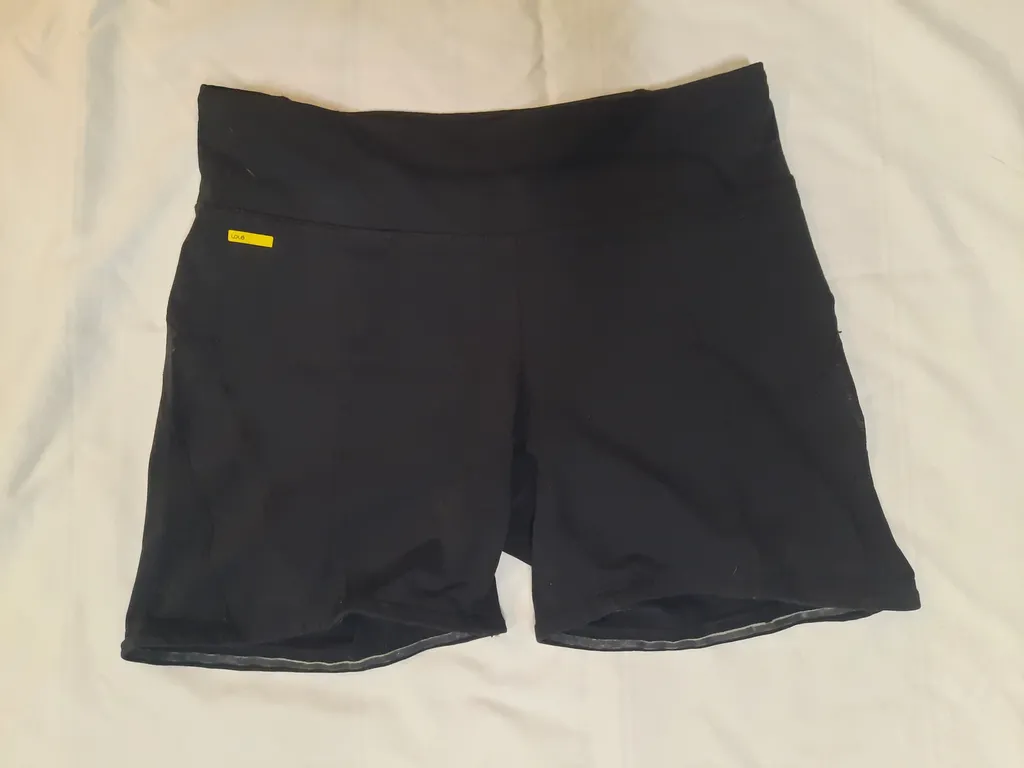 Lole Biker shorts with Mesh insert- sm  photo 1