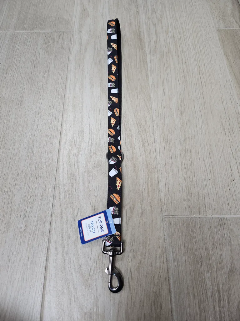 Leash with fast food design photo 1
