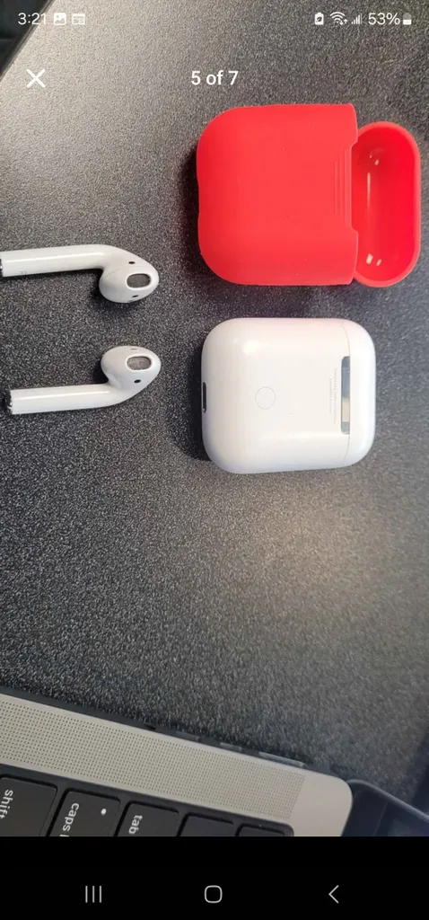 Apple air pods gen 1 oem  photo 1