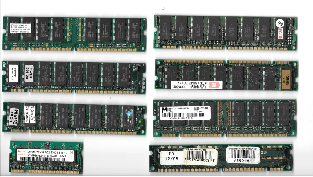Assorted Vintage RAM sticks  photo 1