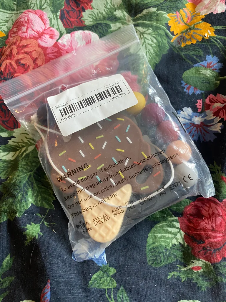 New baby tether silicone photo 1