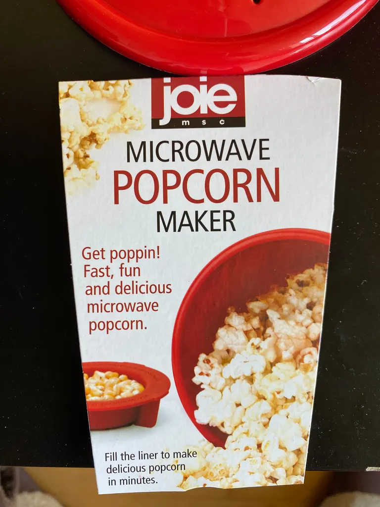 Microwave popcorn maker by joie photo 1