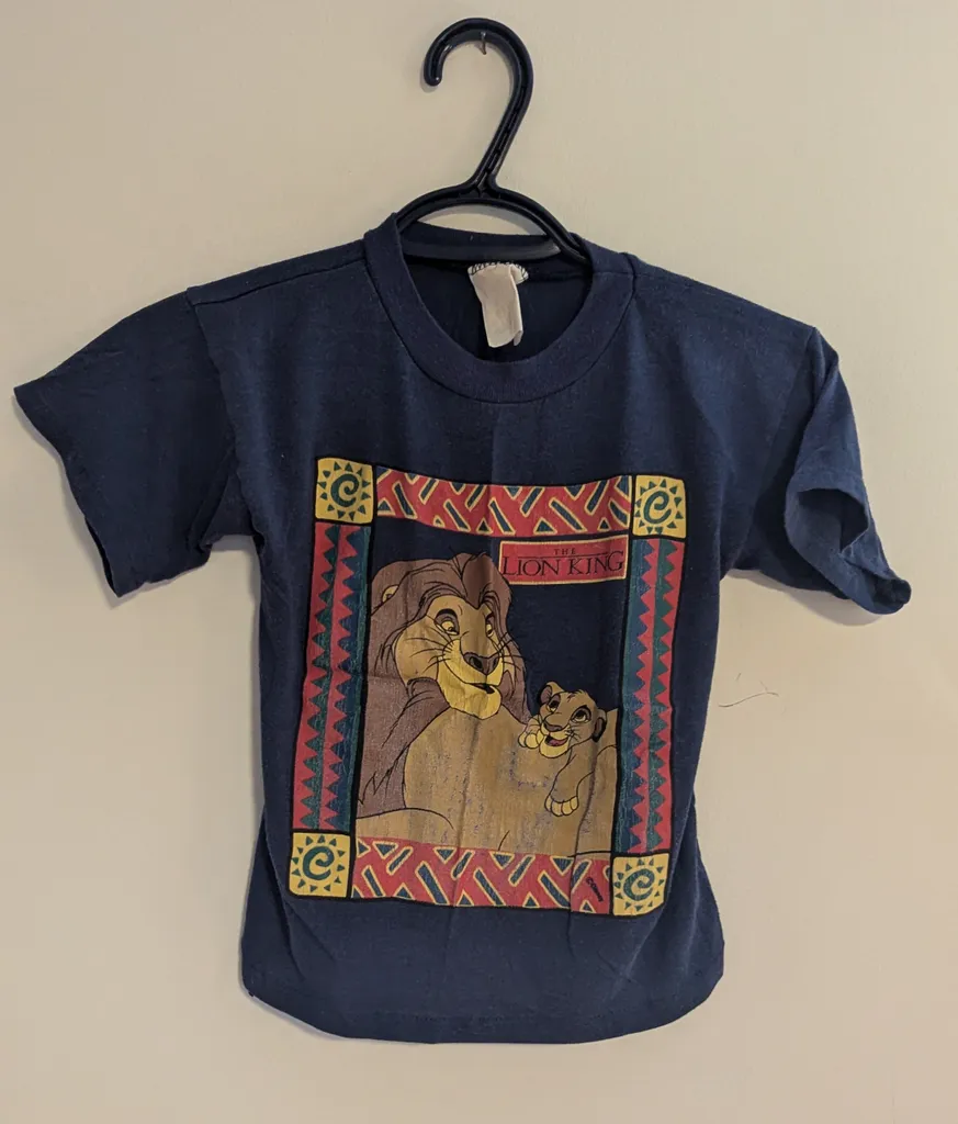 Vintage The Lion King T-Shirt - Youth Size 6 photo 1