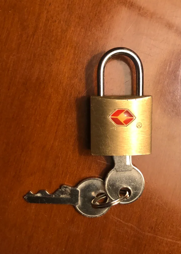 Luggage lock photo 1