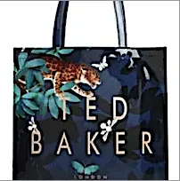 Ted Baker- VALACON - Houdini Ted Letters - Large Icon Tote photo 1