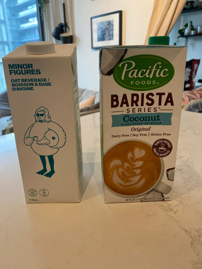 Unopened Plant Milks photo 1