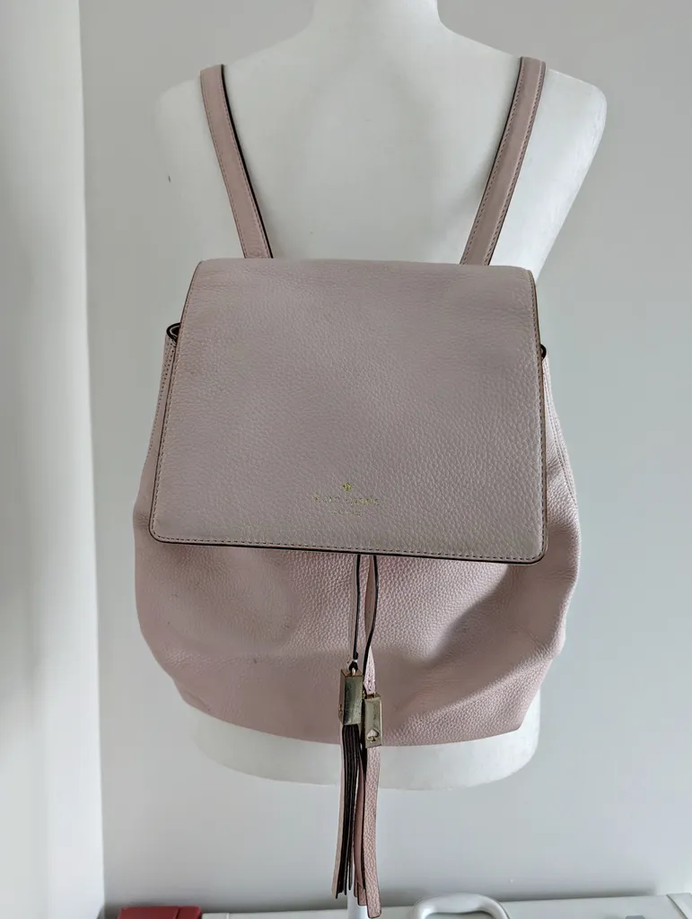 Kate Spade Pink Leather Backpack  photo 1