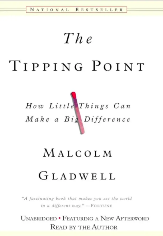 The Tipping Point - by Malcolm Gladwell  photo 1
