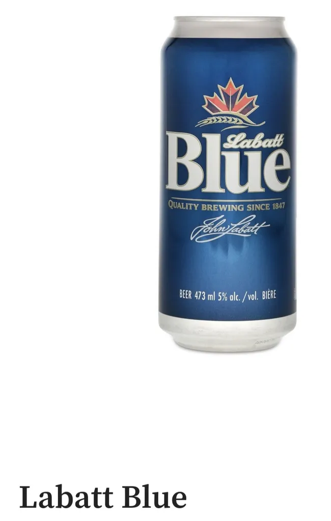 2 cans of Labatt Blue photo 1