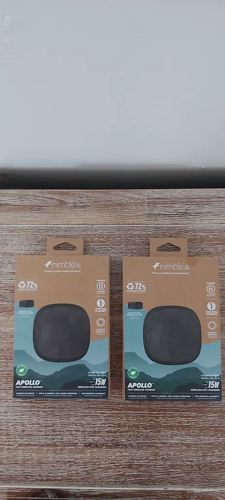 Brand New in Box Apollo fast wireless chargers times 2  photo 1
