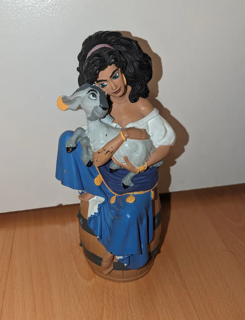Disney Esmeralda Hunchback of Notre Dame Piggy Bank  photo 1