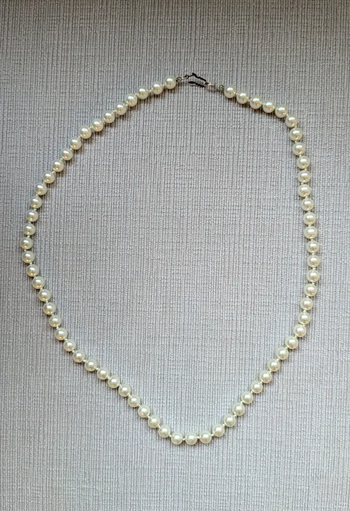 Faux Pearl Necklace photo 1