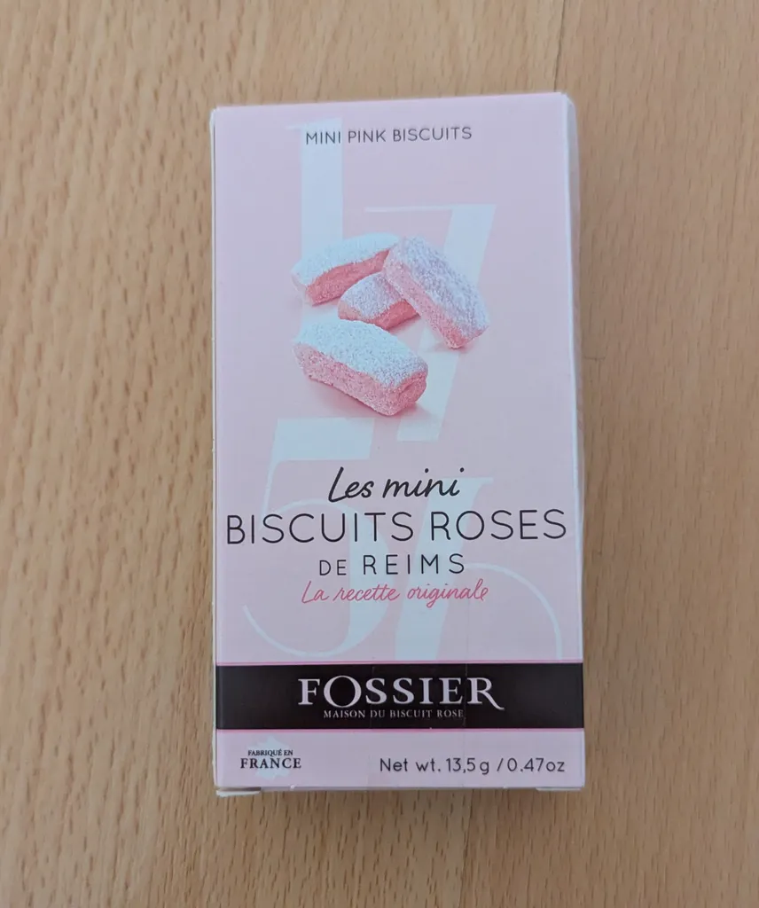 Brand New Fossier Mini Biscuits Roses de Reims photo 1