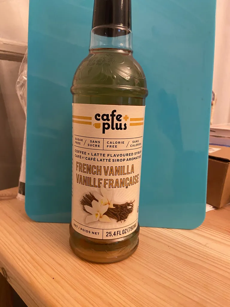 Vanilla syrup  photo 1