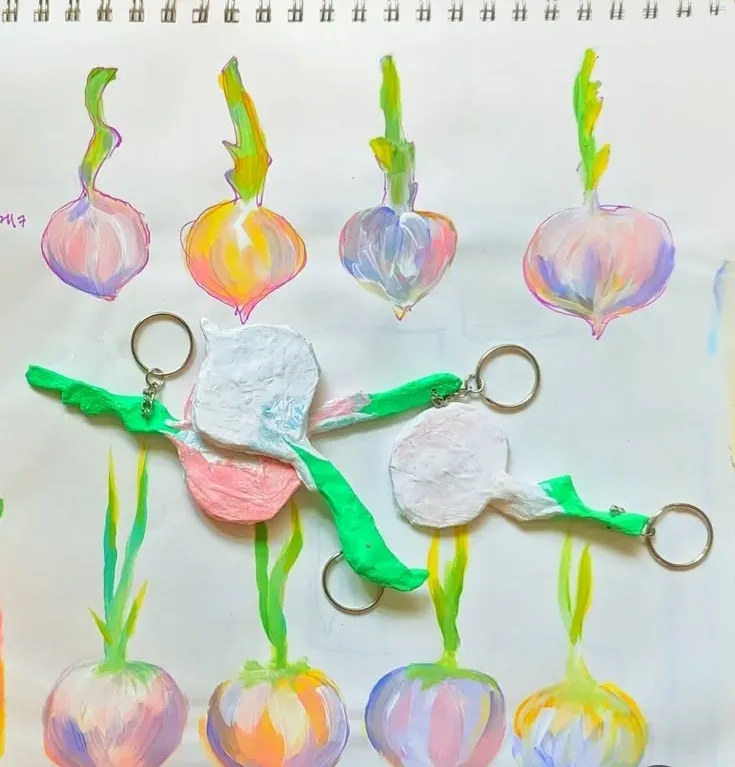 Garlic Keychain photo 1