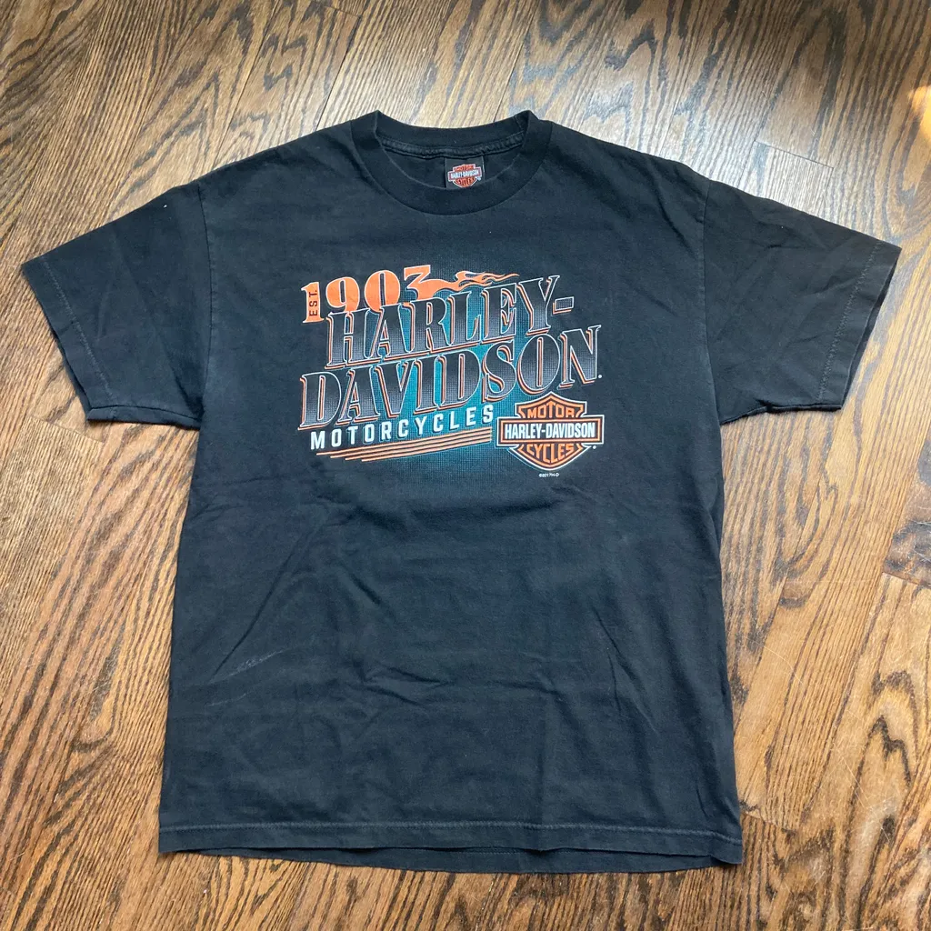 Harley Davidson t-shirt size Large photo 1