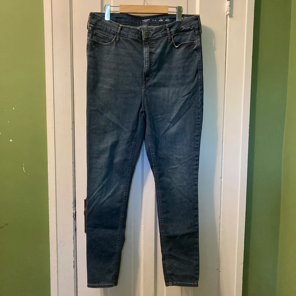 OLD NAVY DENIM JEANS SOZE 14-18 photo 1