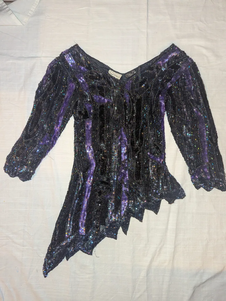 Frank muller silk beaded top/dress  photo 1