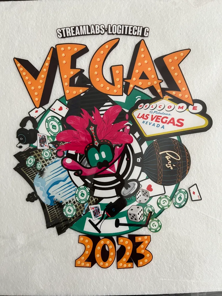 Streamlabs Logitech G Vegas 2023 Mousepad photo 1