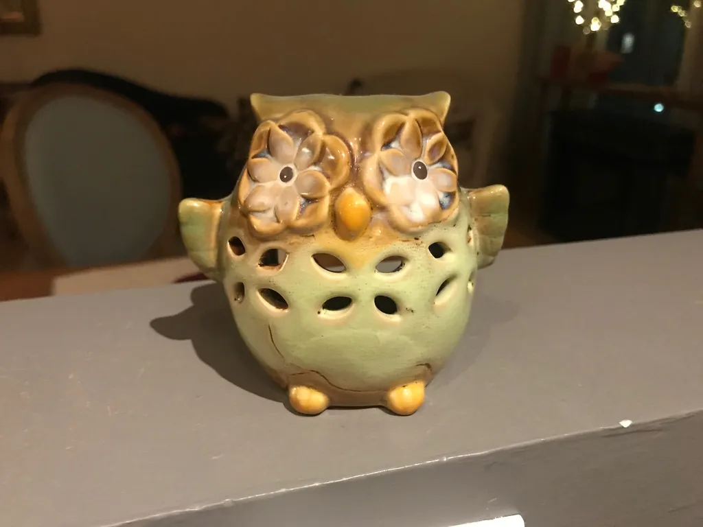Small Tea Light Owl photo 1
