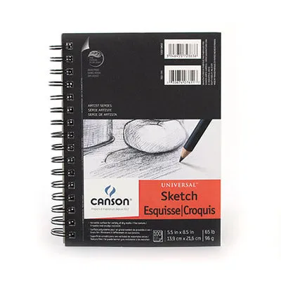 Sketchbook 14" x 17" 100pgs 65lbs (Canson or Strathmore recommen photo 1